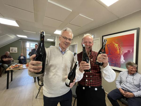 Glade vinnere! Gratulerer til Terje og Michal