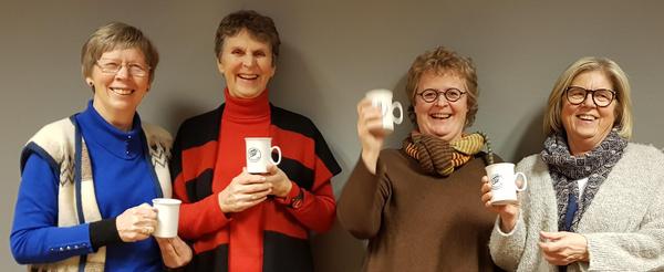 Zoja, Bjørg, Gro og Eva 14.01.2020