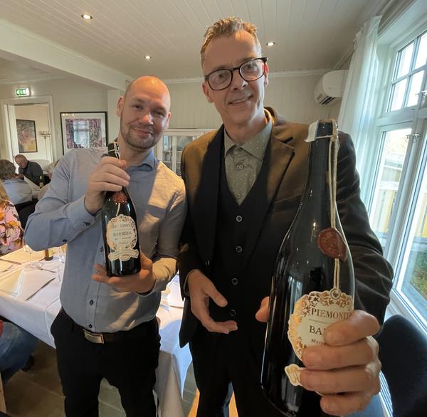 Stig og Kim på en flott 2. plass