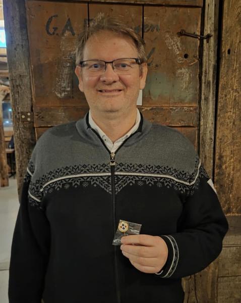 Tommy fikk endelig utlevert Stormesternålen fra 2025